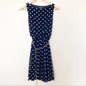 Petite Ralph Lauren Navy Dress